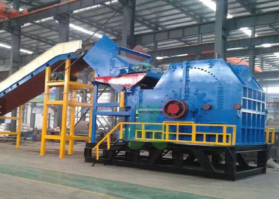Chine Machine de grande taille de concasseur à marteaux, mitraille réutilisant l'équipement à faible bruit fournisseur