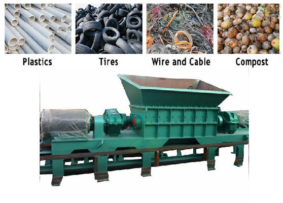 Chine Axe automatique de jumeau de machine de broyeur de la machine de défibreur de PVC de déchets de contrôle de PC/PVC fournisseur