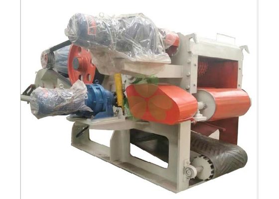 Chine Transport du bois de décharge de la machine 1400*12000mm de broyeur de placage mobile résistant fournisseur
