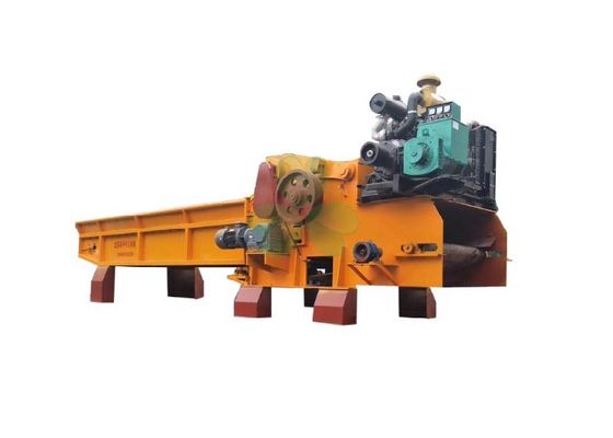 Chine Type intégré mobile de machine en bois de broyeur de défibreur de bois de construction grande capacité fournisseur