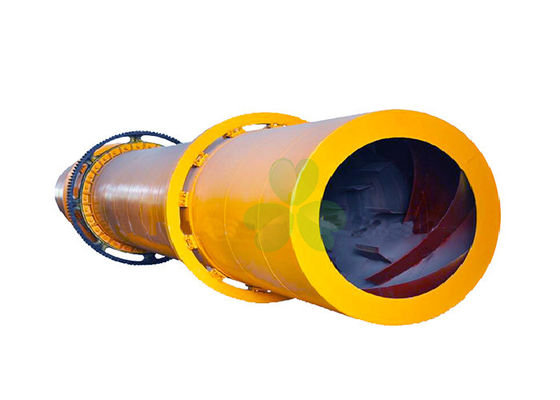 Chine Dessiccateur rotatoire de couleur de petite de tambour sécheur de machine biomasse rotatoire jaune de rendement élevé fournisseur
