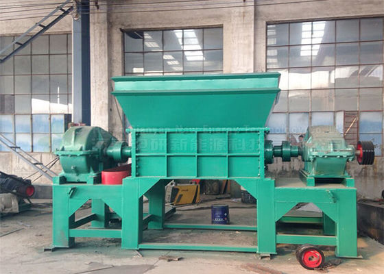Chine 3,5 tonnes de capacité d'acier inoxydable de défibreur de déchets de machine de concasseur de ferrailles fournisseur